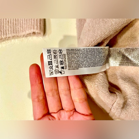 MANGO Long Sleeve Turtleneck Sweater Dress_Pink_Size : XS (US 2) - Picture 6 of 15